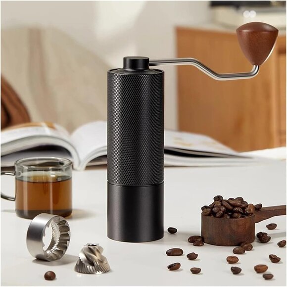 Stainless Steel Manual Coffee Grinder, Portable Haand Grinder for Coffee Lovers - Picture 3 of 7